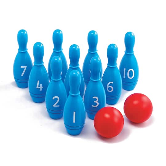 Number Skittles (Bowling) Set By Learning Advantage in Blue | Michaels®